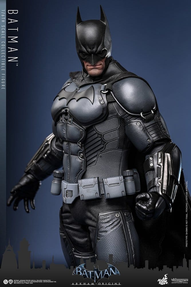 Batman Arkham Origins Figura Videogame Masterpiece 1/6 Batman 33 cm