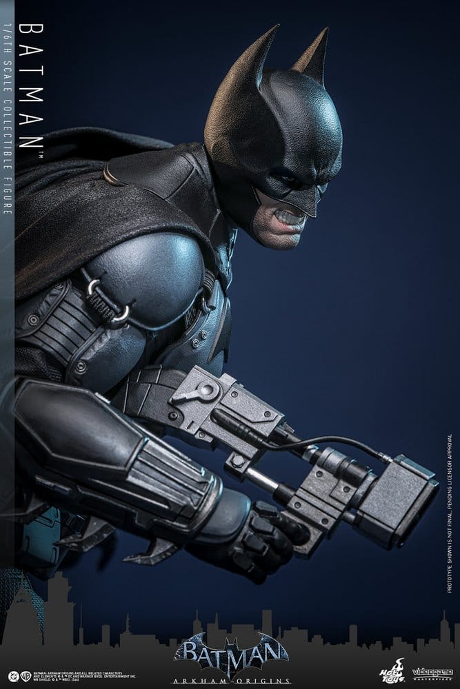 Batman Arkham Origins Figura Videogame Masterpiece 1/6 Batman 33 cm