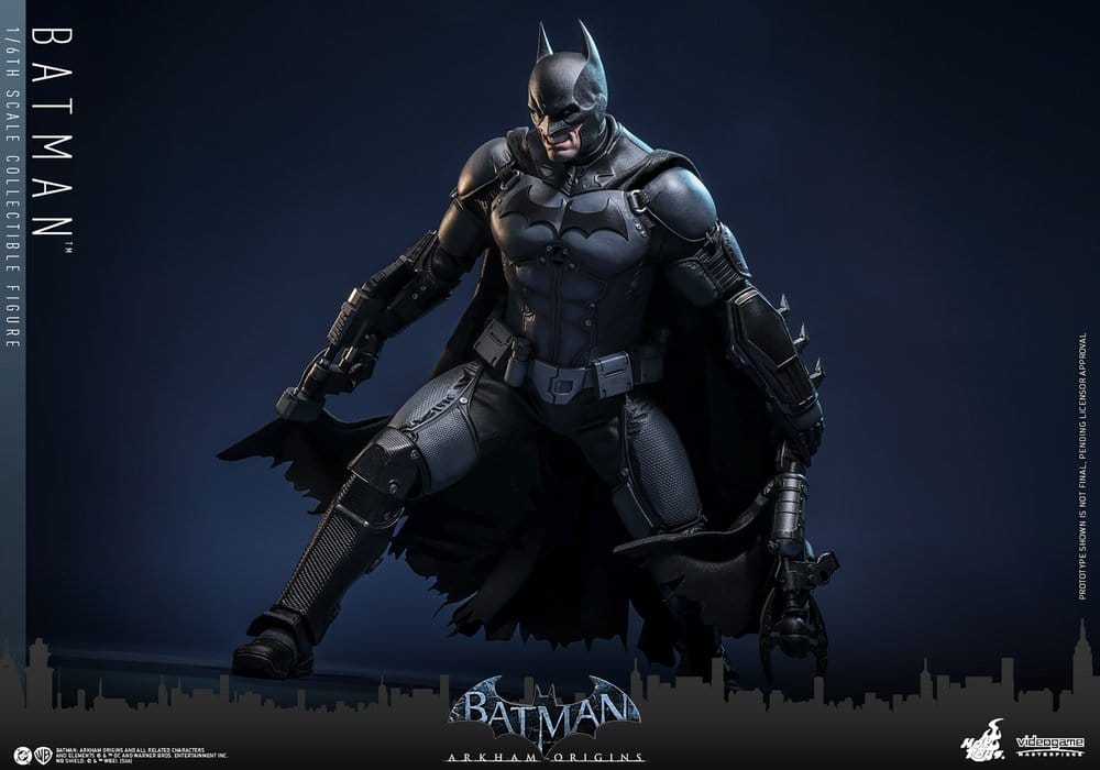 Batman Arkham Origins Figura Videogame Masterpiece 1/6 Batman 33 cm