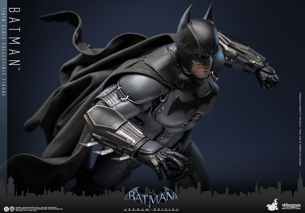 Batman Arkham Origins Figura Videogame Masterpiece 1/6 Batman 33 cm