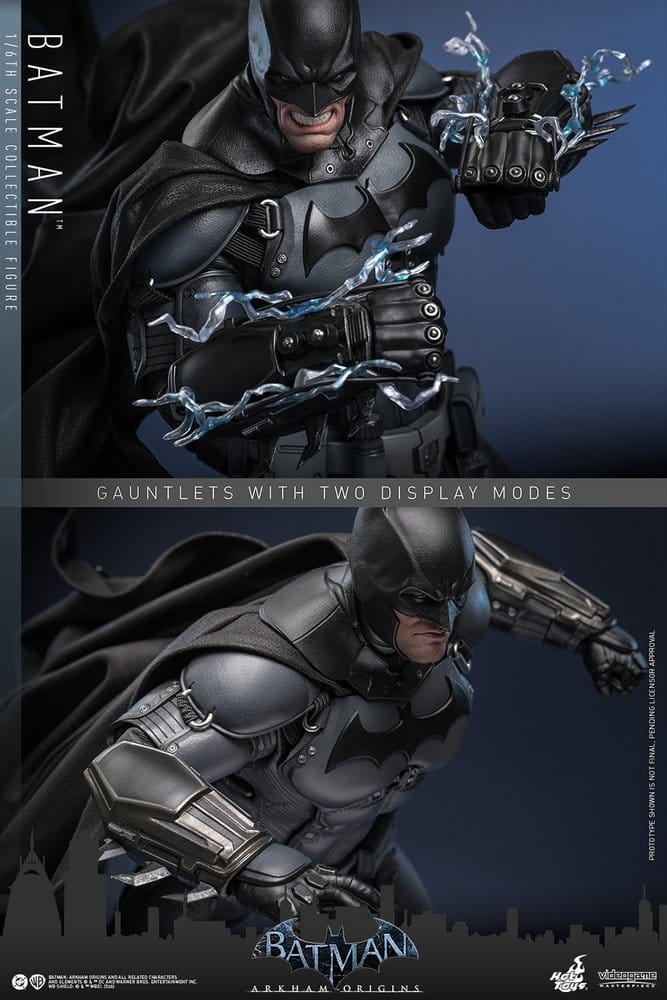 Batman Arkham Origins Figura Videogame Masterpiece 1/6 Batman 33 cm