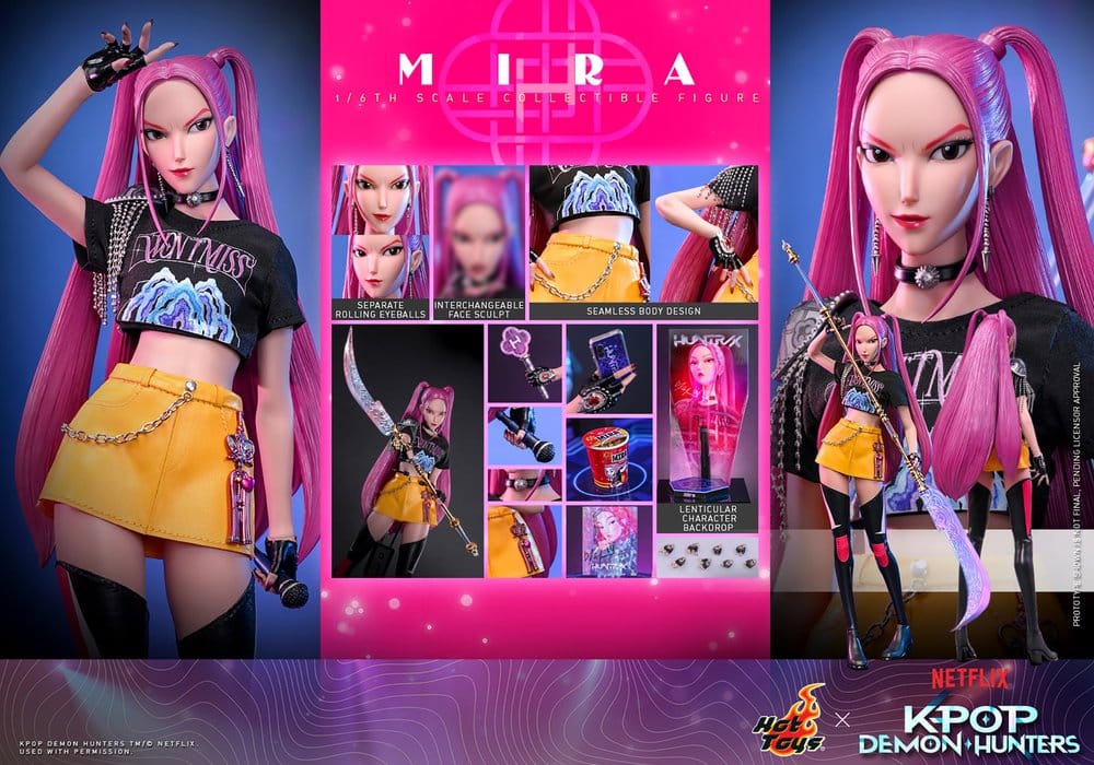KPop Demon Hunters Figura 1/6 Mira 28 cm