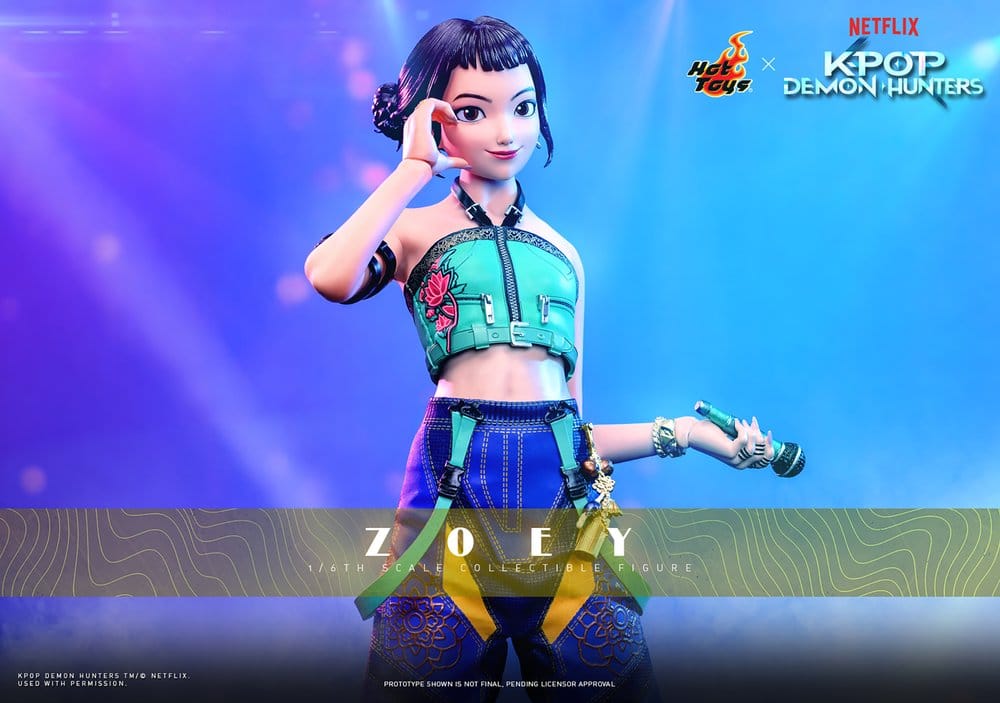 KPop Demon Hunters Figura 1/6 Zoey 27 cm