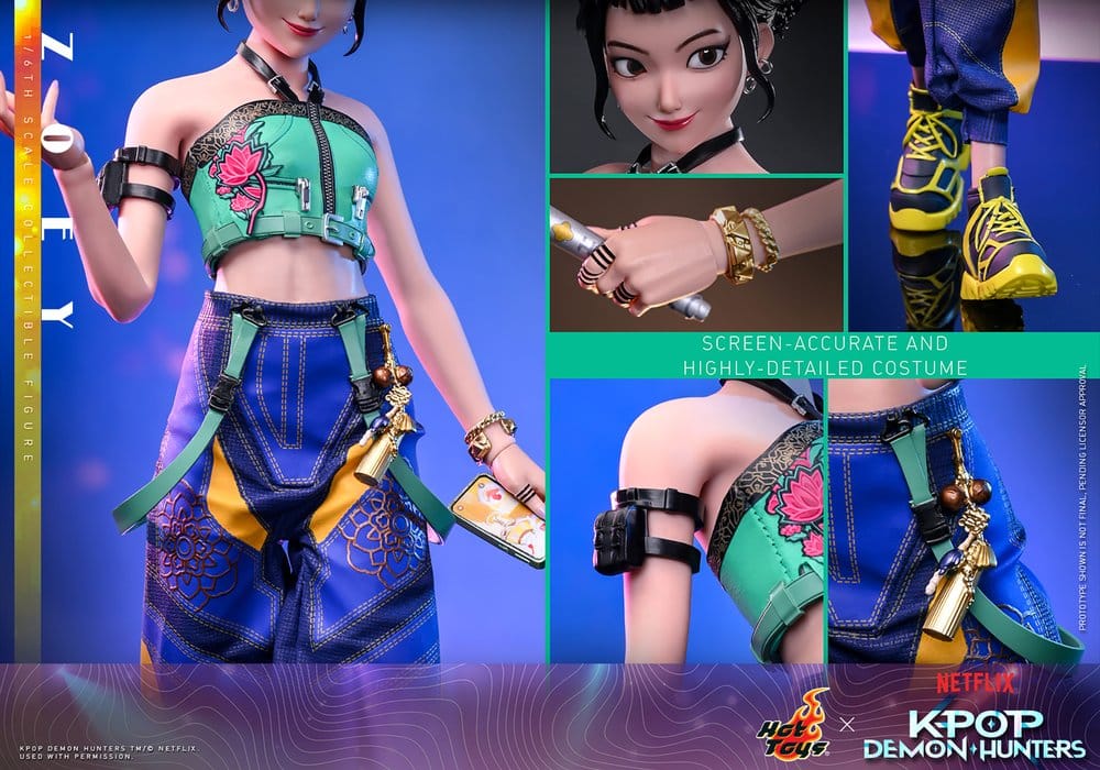 KPop Demon Hunters Figura 1/6 Zoey 27 cm