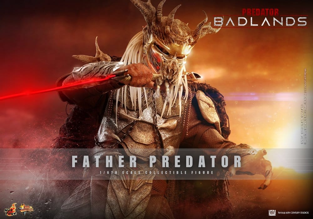 Predator: Badlands Figura Movie Masterpiece 1/6 Njohrr 36 cm