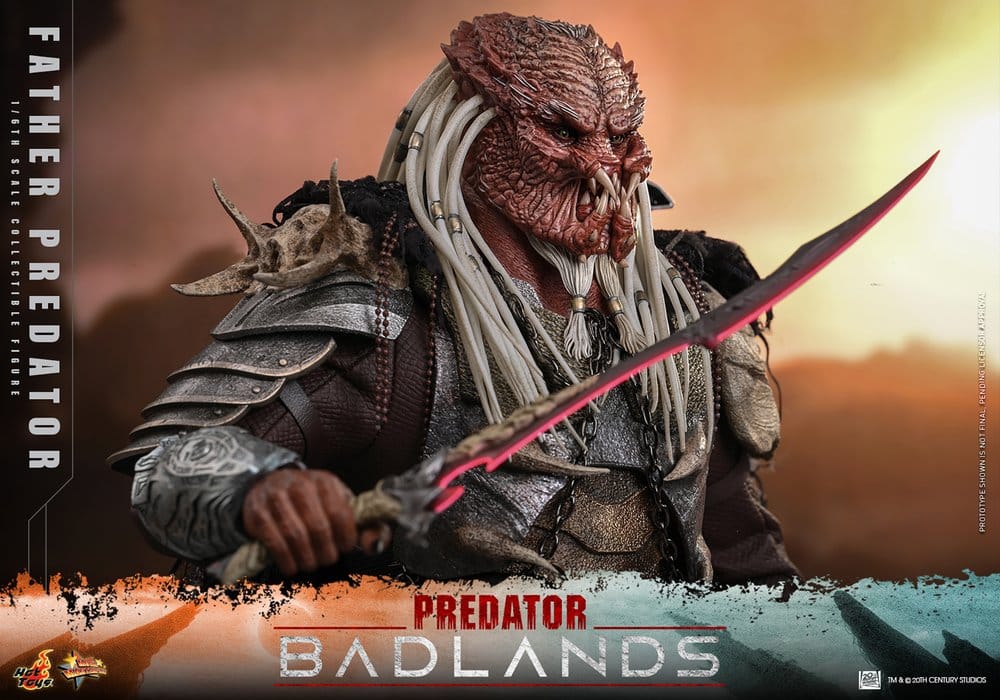 Predator: Badlands Figura Movie Masterpiece 1/6 Njohrr 36 cm