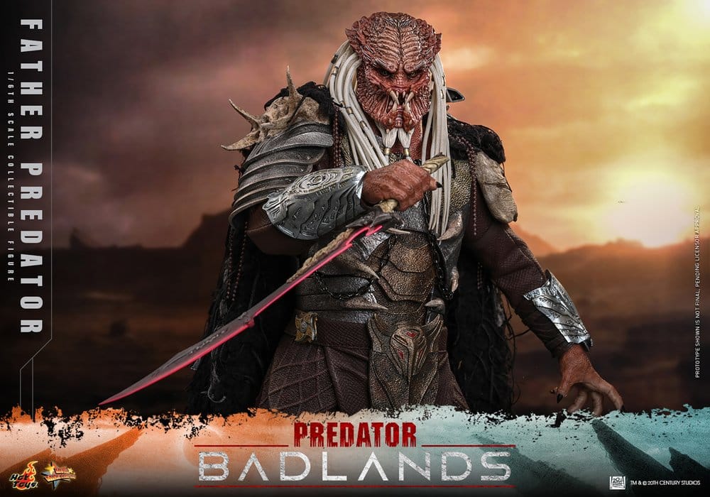Predator: Badlands Figura Movie Masterpiece 1/6 Njohrr 36 cm