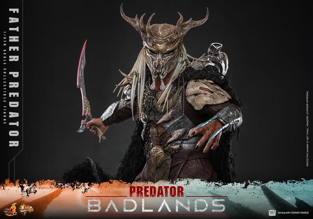 Predator: Badlands Figura Movie Masterpiece 1/6 Njohrr 36 cm