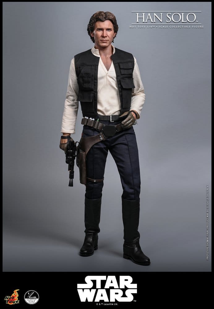 Star Wars Episode IV Figura 1/4 Han Solo 46  cm