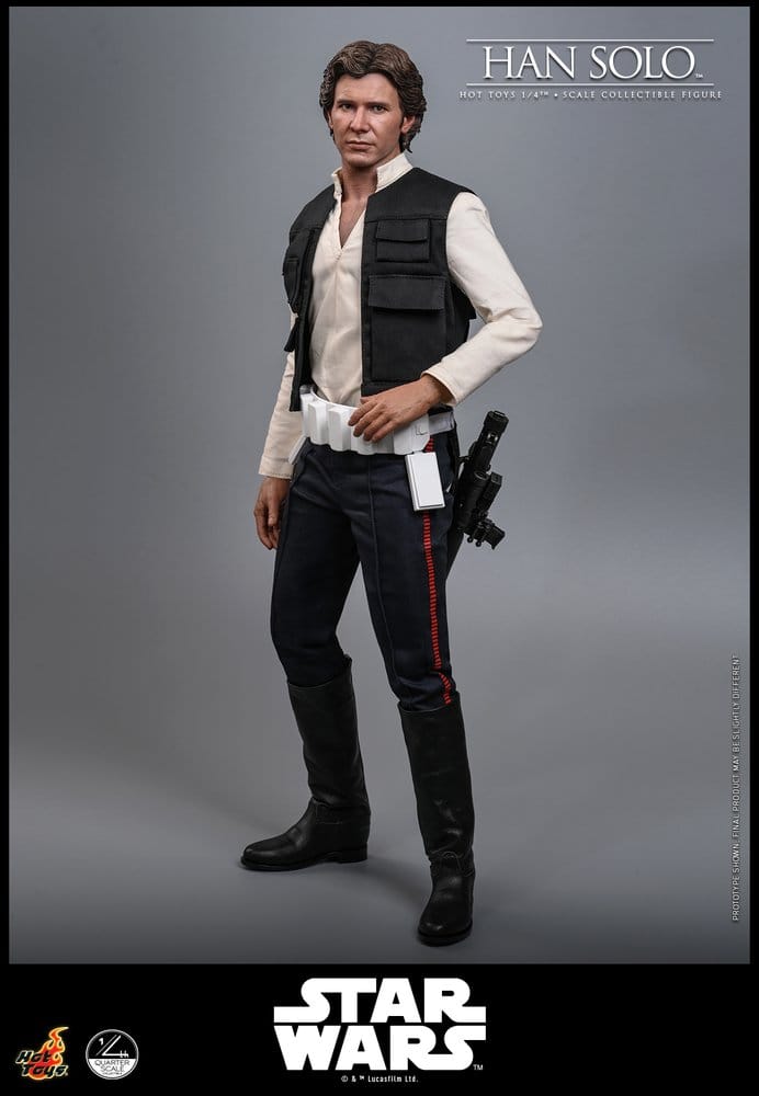 Star Wars Episode IV Figura 1/4 Han Solo 46  cm