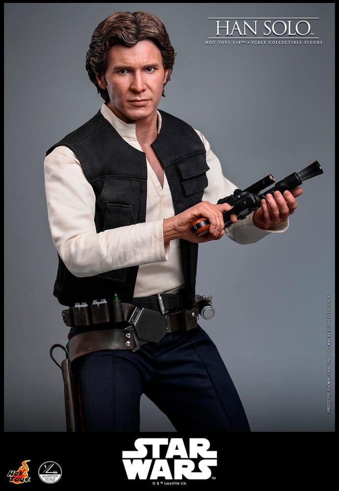 Star Wars Episode IV Figura 1/4 Han Solo 46  cm