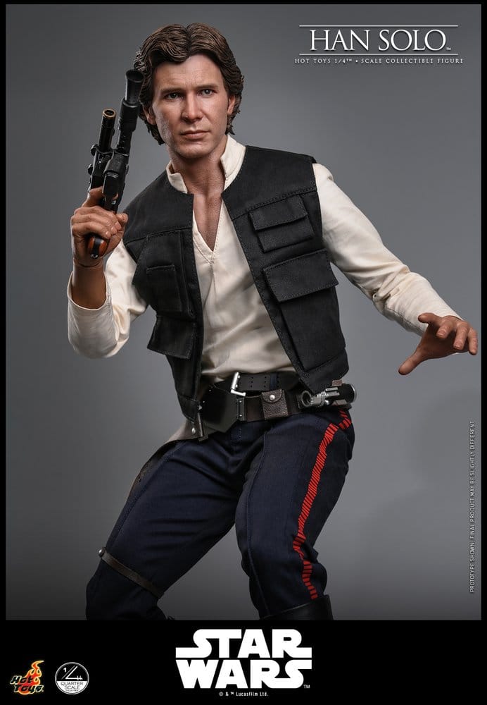 Star Wars Episode IV Figura 1/4 Han Solo 46  cm