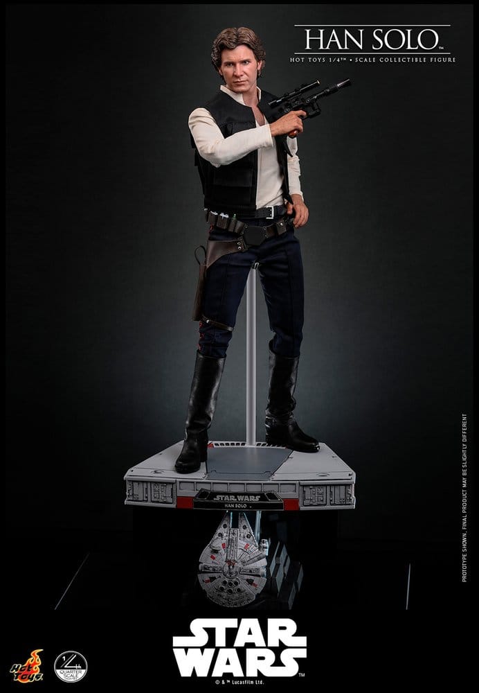Star Wars Episode IV Figura 1/4 Han Solo 46  cm