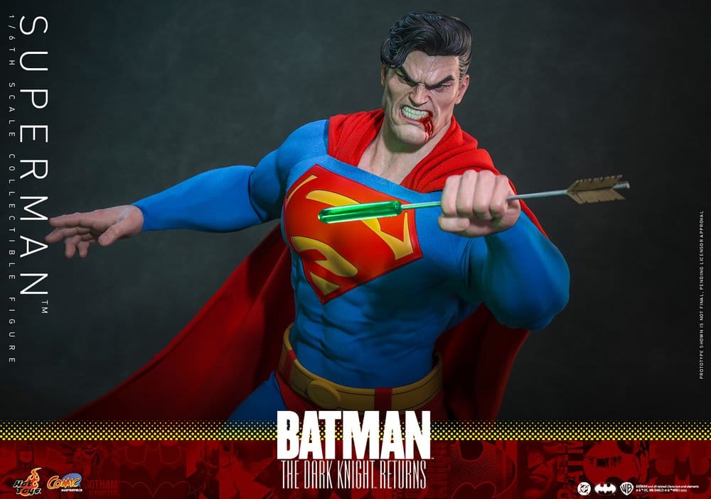 Batman: The Dark Knight Returns Figura Comic Masterpiece 1/6 Superman 34 cm