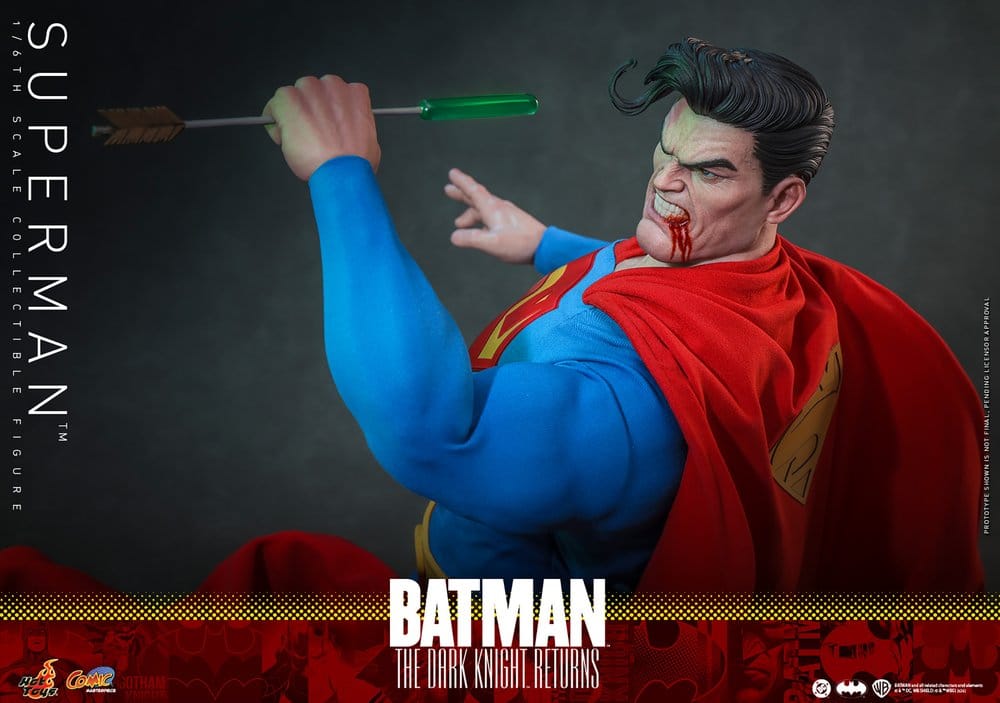 Batman: The Dark Knight Returns Figura Comic Masterpiece 1/6 Superman 34 cm