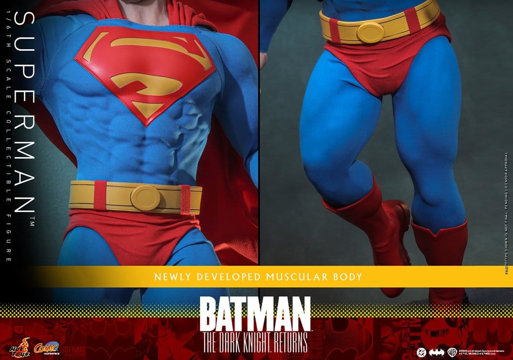 Batman: The Dark Knight Returns Figura Comic Masterpiece 1/6 Superman 34 cm