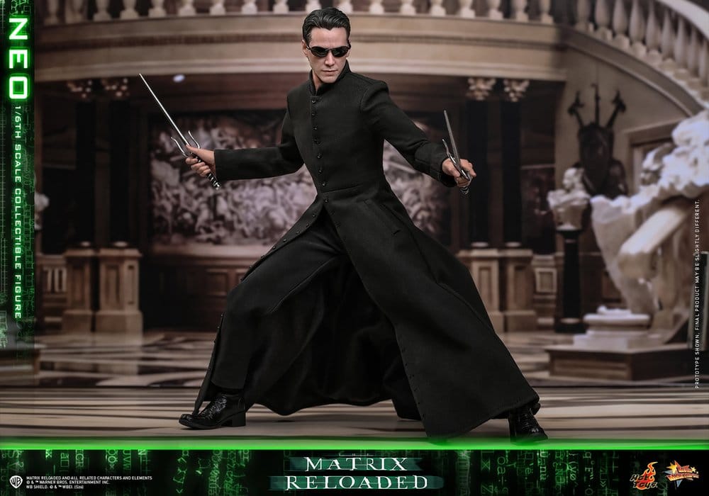 Matrix Movie Masterpiece Figura 1/6 Neo 31 cm