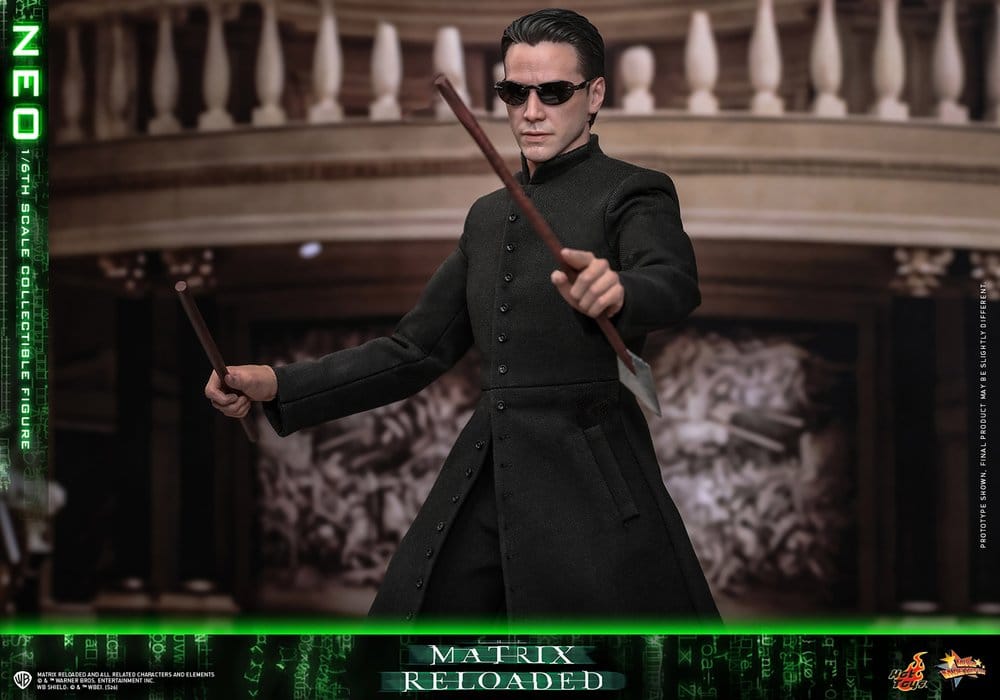 Matrix Movie Masterpiece Figura 1/6 Neo 31 cm