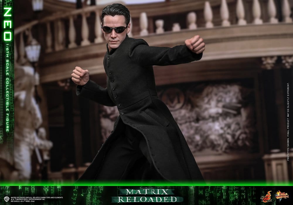 Matrix Movie Masterpiece Figura 1/6 Neo 31 cm