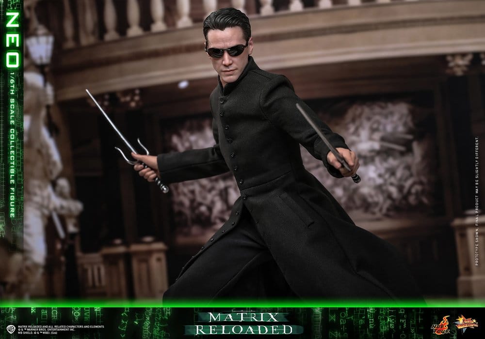 Matrix Movie Masterpiece Figura 1/6 Neo 31 cm