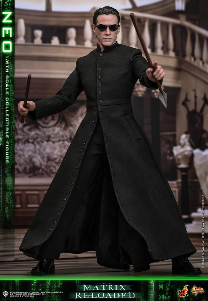Matrix Movie Masterpiece Figura 1/6 Neo 31 cm