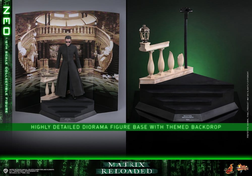 Matrix Movie Masterpiece Figura 1/6 Neo 31 cm