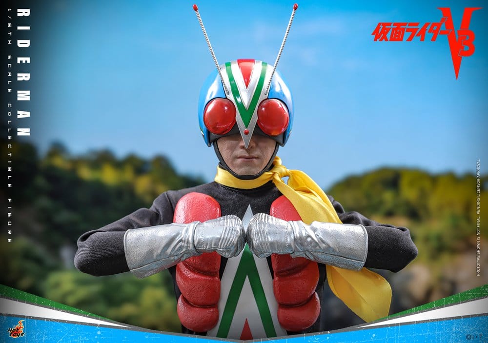 Kamen Rider Figura 1/6 Riderman 30 cm