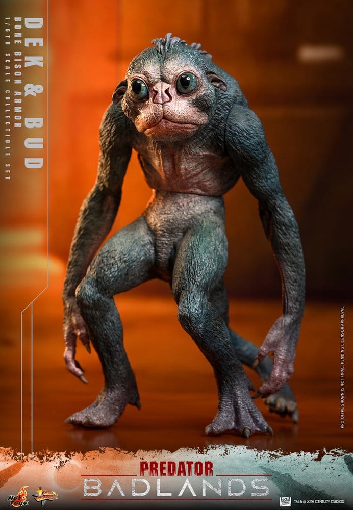 Predator: Badlands Movie Masterpiece Pack de 2 Figuras 1/6 Dek (Bone Bison Armor) and Bud 31 cm