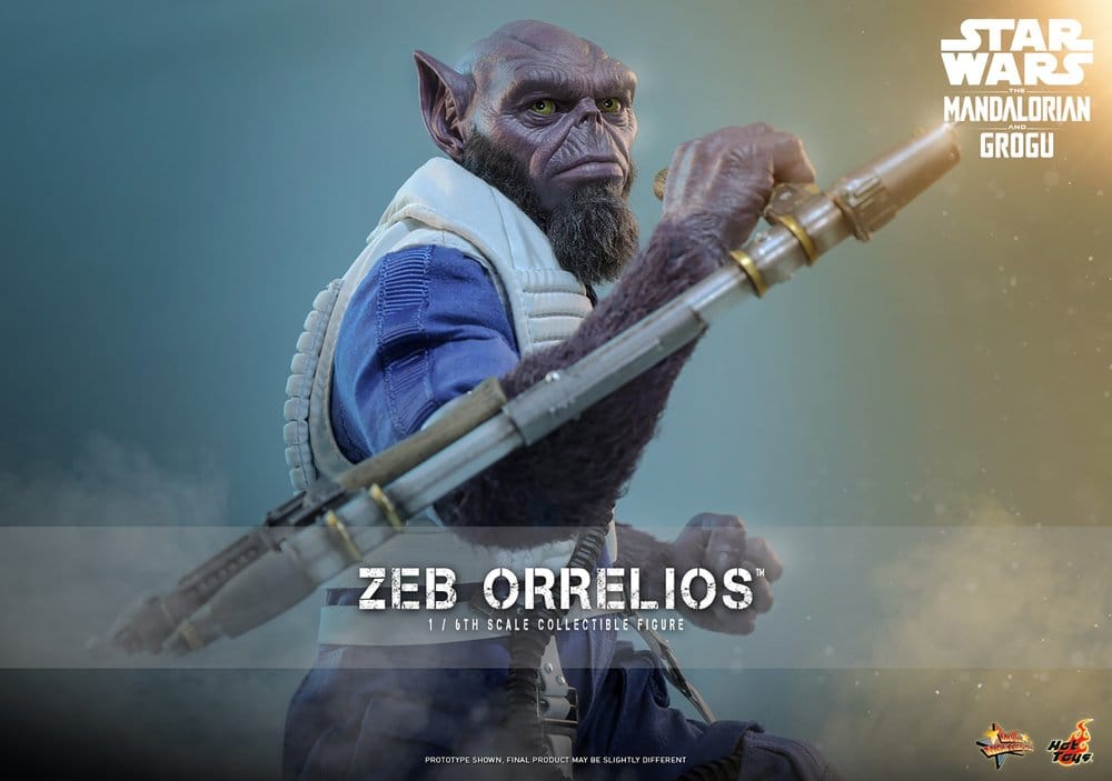 Star Wars Movie Masterpiece Figura 1/6 Zeb Orrelios 33 cm