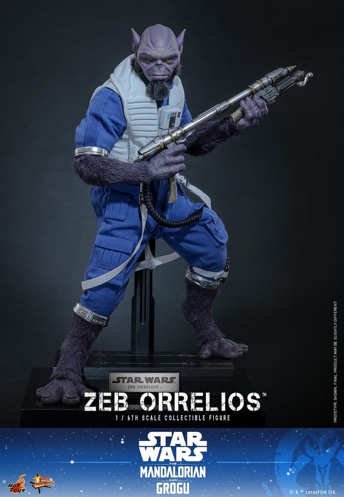 Star Wars Movie Masterpiece Figura 1/6 Zeb Orrelios 33 cm
