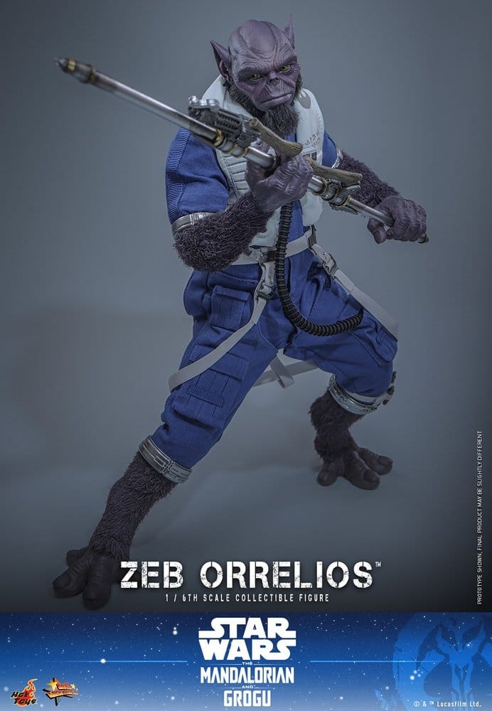 Star Wars Movie Masterpiece Figura 1/6 Zeb Orrelios 33 cm
