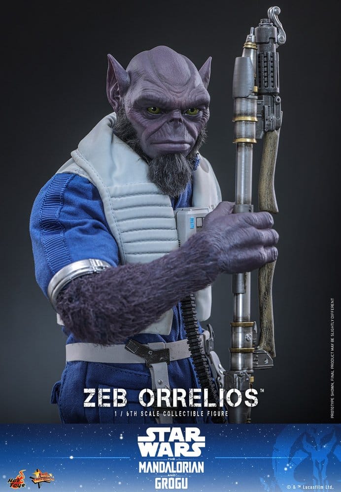 Star Wars Movie Masterpiece Figura 1/6 Zeb Orrelios 33 cm