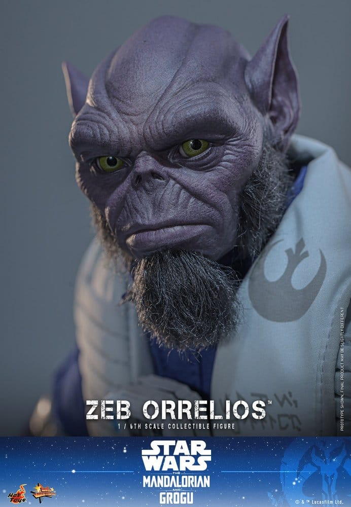 Star Wars Movie Masterpiece Figura 1/6 Zeb Orrelios 33 cm