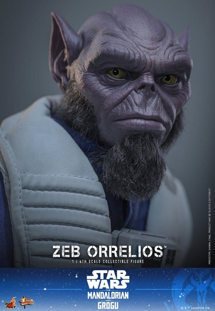 Star Wars Movie Masterpiece Figura 1/6 Zeb Orrelios 33 cm