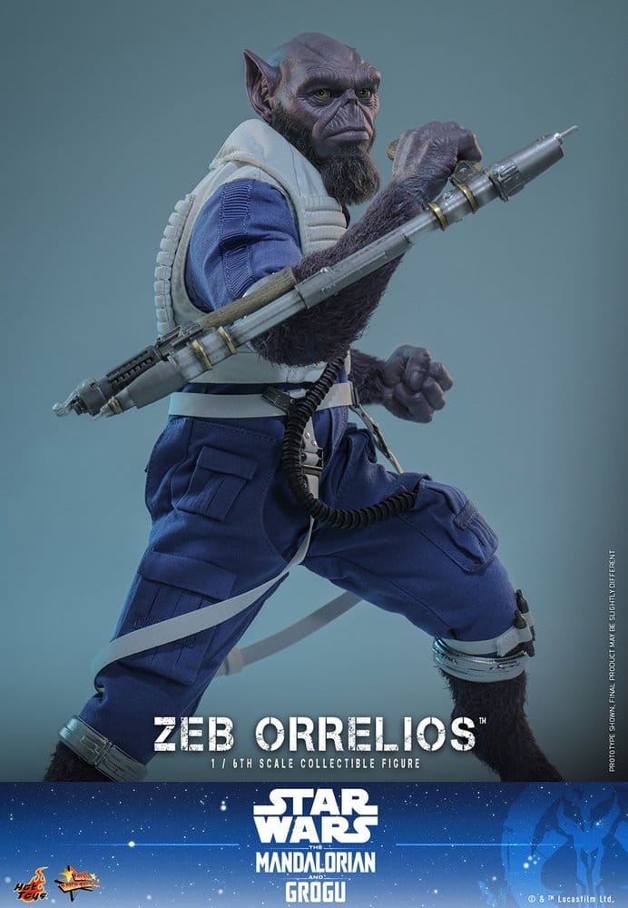 Star Wars Movie Masterpiece Figura 1/6 Zeb Orrelios 33 cm
