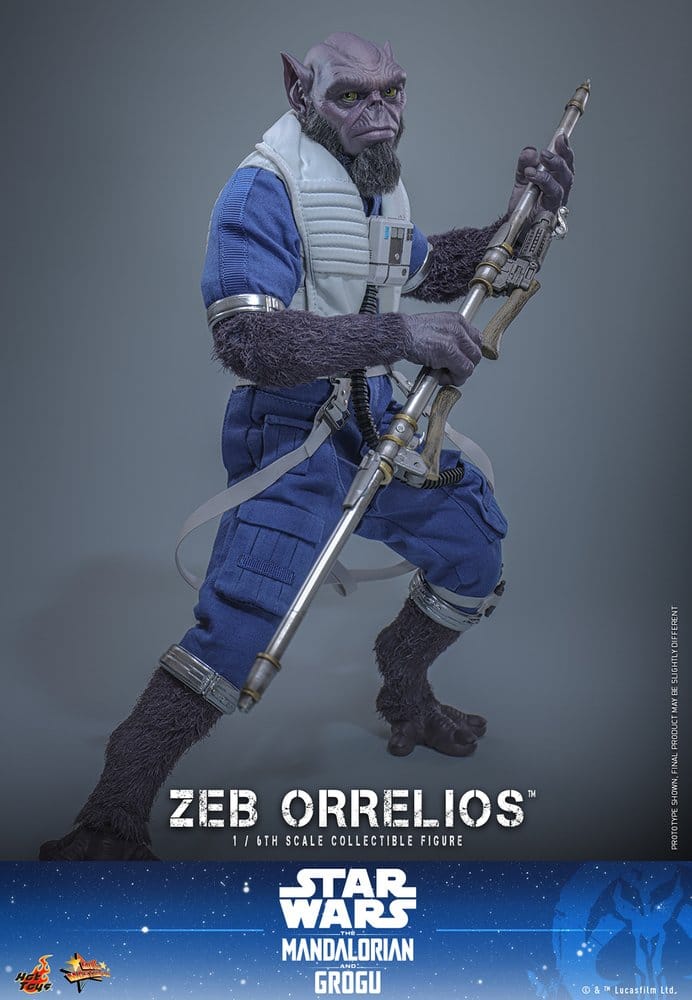 Star Wars Movie Masterpiece Figura 1/6 Zeb Orrelios 33 cm