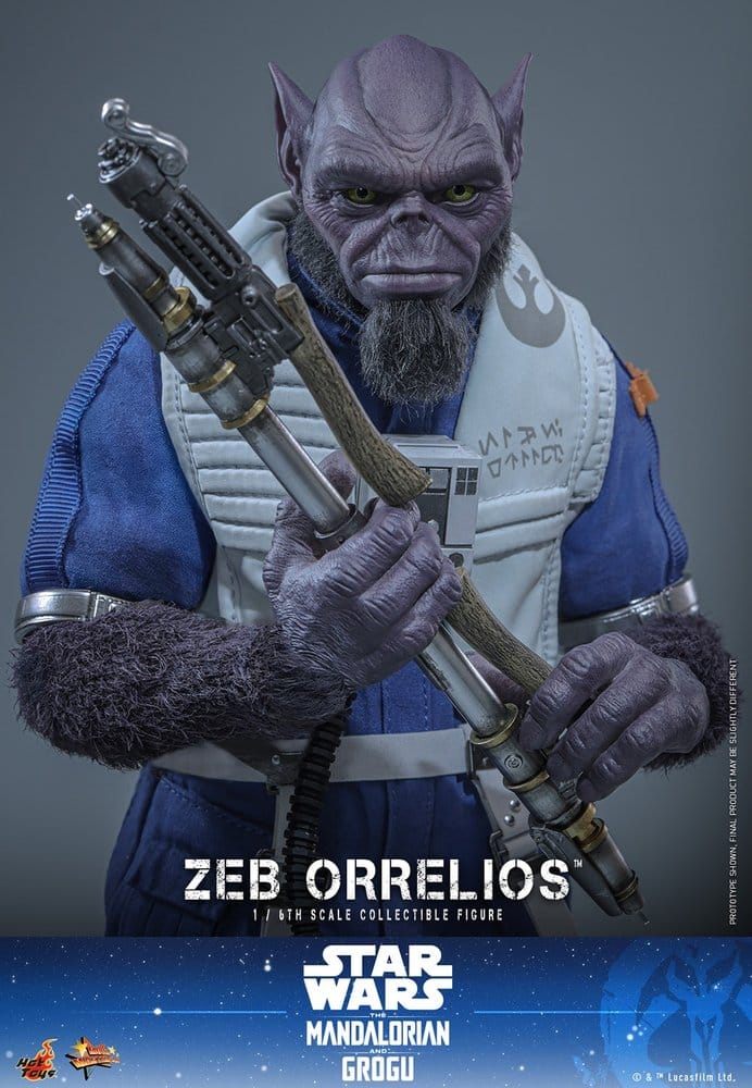 Star Wars Movie Masterpiece Figura 1/6 Zeb Orrelios 33 cm