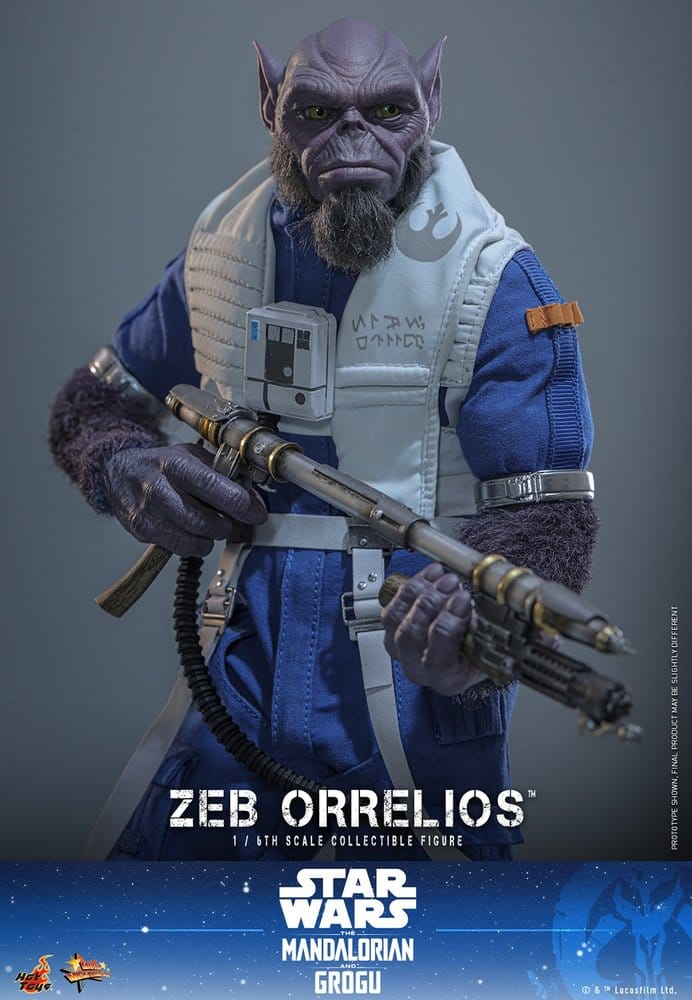 Star Wars Movie Masterpiece Figura 1/6 Zeb Orrelios 33 cm