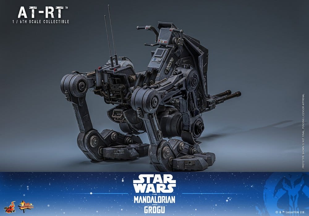 Star Wars: The Mandalorian & Grogu Movie Masterpiece Vehículo 1/6 AT-RT 60 cm