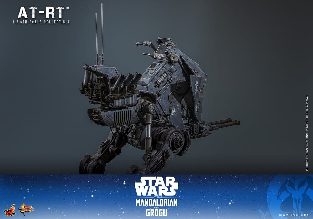 Star Wars: The Mandalorian & Grogu Movie Masterpiece Vehículo 1/6 AT-RT 60 cm