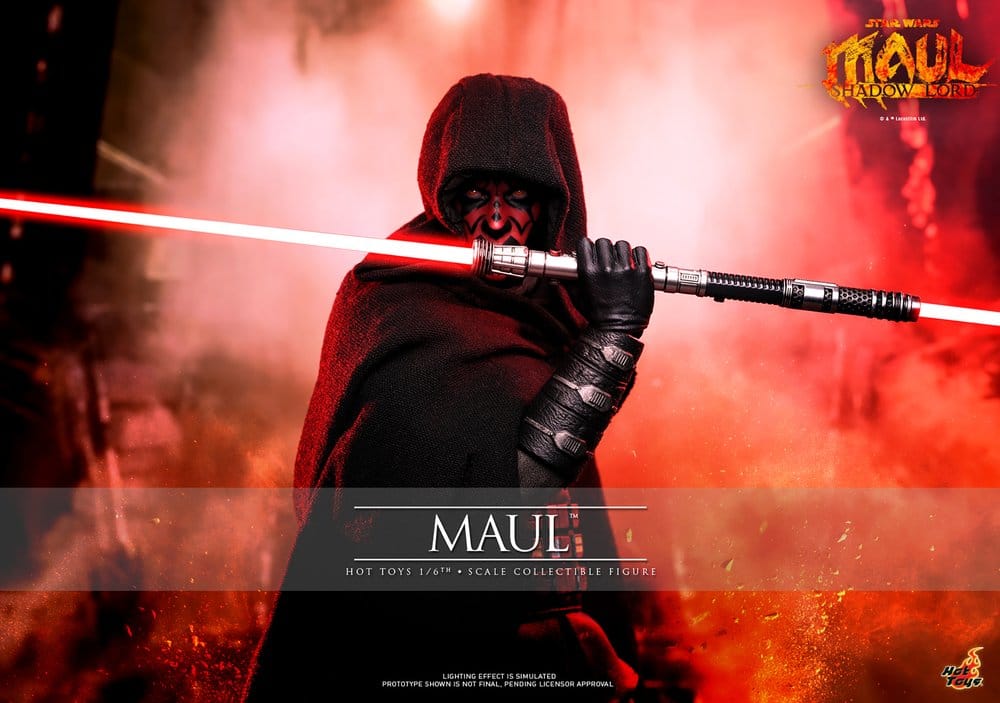 Star Wars: Maul – Señor de las sombras Television Masterpiece Figura 1/6 Maul 29 cm