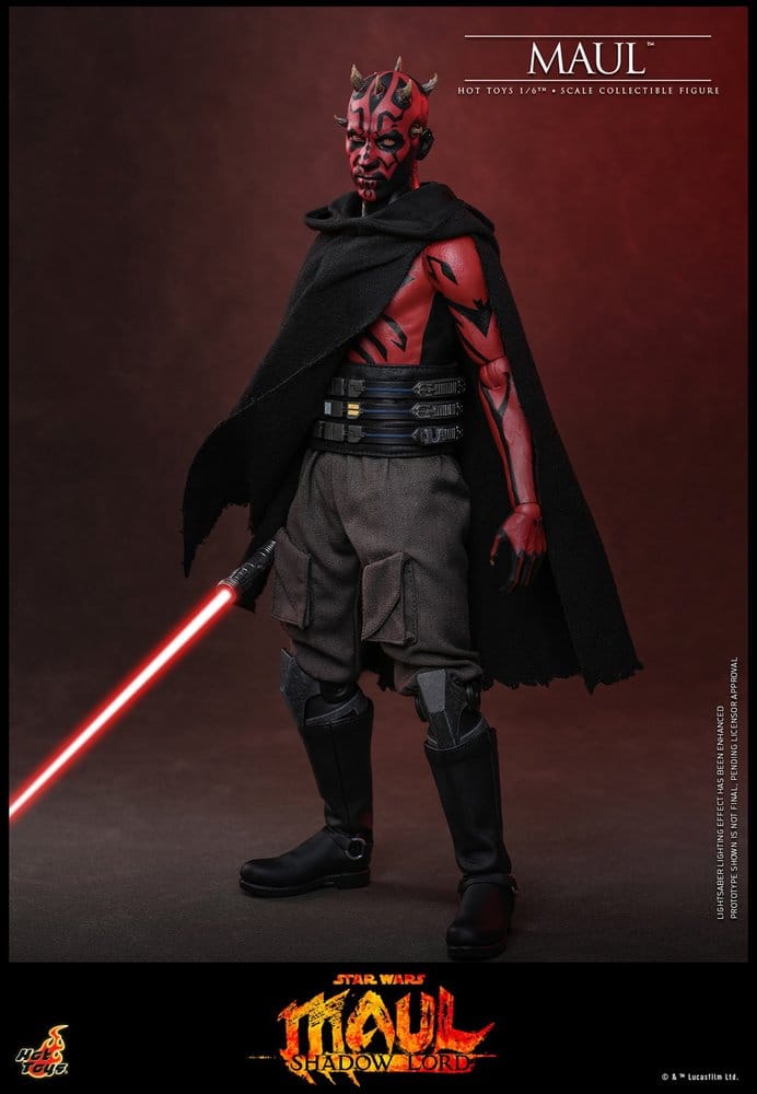 Star Wars: Maul – Señor de las sombras Television Masterpiece Figura 1/6 Maul 29 cm
