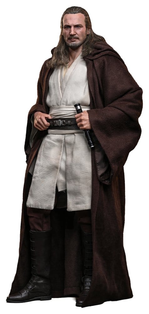 Star Wars: La Amenaza Fantasma Movie Masterpiece Figura 1/6 Qui-Gon Jinn (Artisan Edition) Hot Toys Exclusive 32 cm Frikytopia