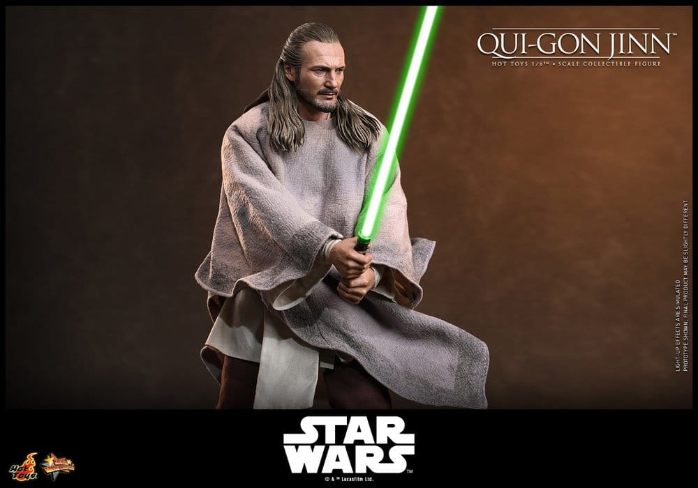 Star Wars Movie Masterpiece Figura 1/6 Qui-Gon Jinn (Collector Edition) 32 cm