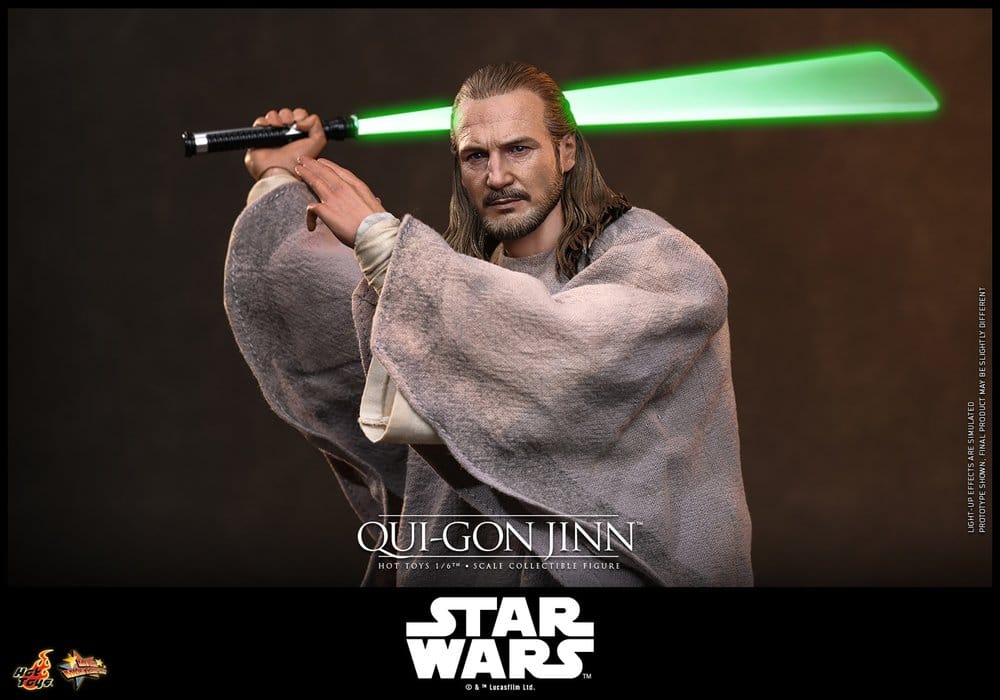 Star Wars Movie Masterpiece Figura 1/6 Qui-Gon Jinn (Collector Edition) 32 cm