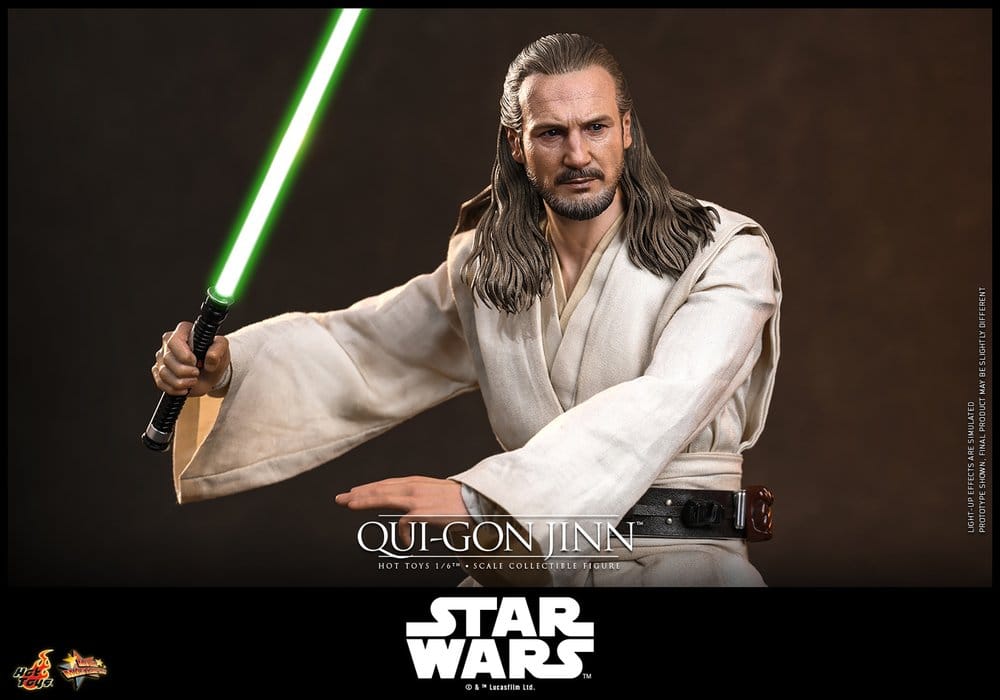 Star Wars Movie Masterpiece Figura 1/6 Qui-Gon Jinn (Collector Edition) 32 cm