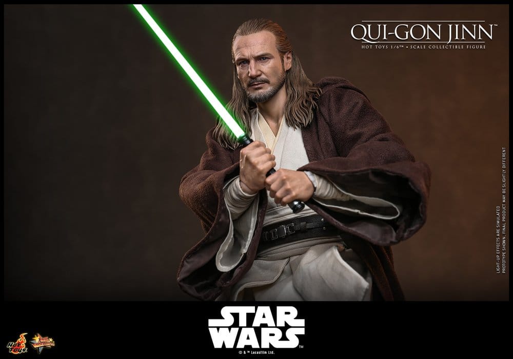 Star Wars Movie Masterpiece Figura 1/6 Qui-Gon Jinn (Collector Edition) 32 cm