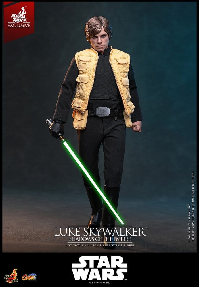 Star Wars Comic Masterpiece Figura 1/6 Luke Skywalker (Shadows Of The Empire) (Hot Toys Exclusive) 28 cm