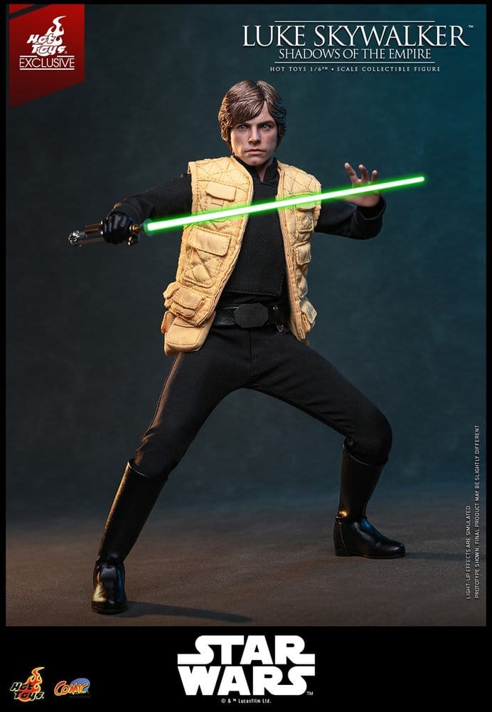 Star Wars Comic Masterpiece Figura 1/6 Luke Skywalker (Shadows Of The Empire) (Hot Toys Exclusive) 28 cm
