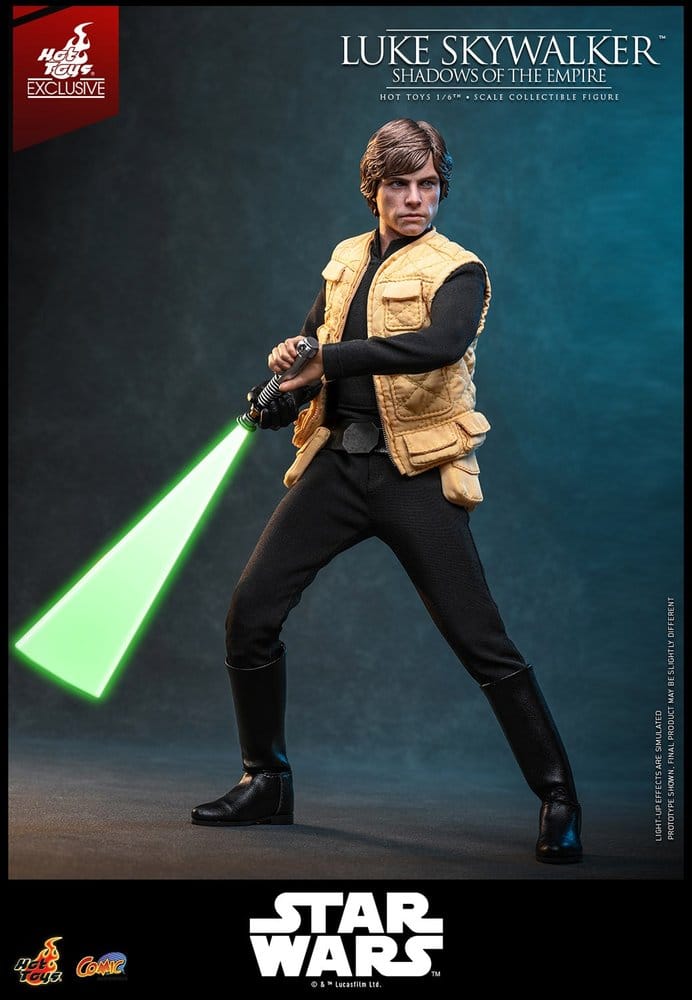 Star Wars Comic Masterpiece Figura 1/6 Luke Skywalker (Shadows Of The Empire) (Hot Toys Exclusive) 28 cm